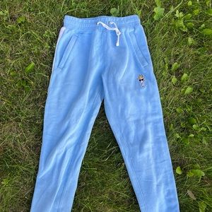 Small baby blue GOAT USA joggers